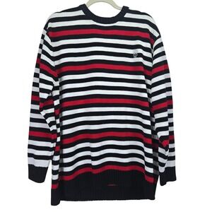 Southpole Authentic Collection Striped Knit Sweater‎ Mens XXL Streetwear Casual